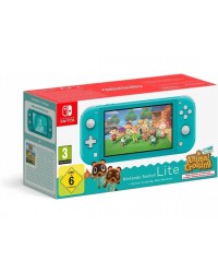 Consola Nintendo Switch Lite Verde Turquesa + Animal Crossing 